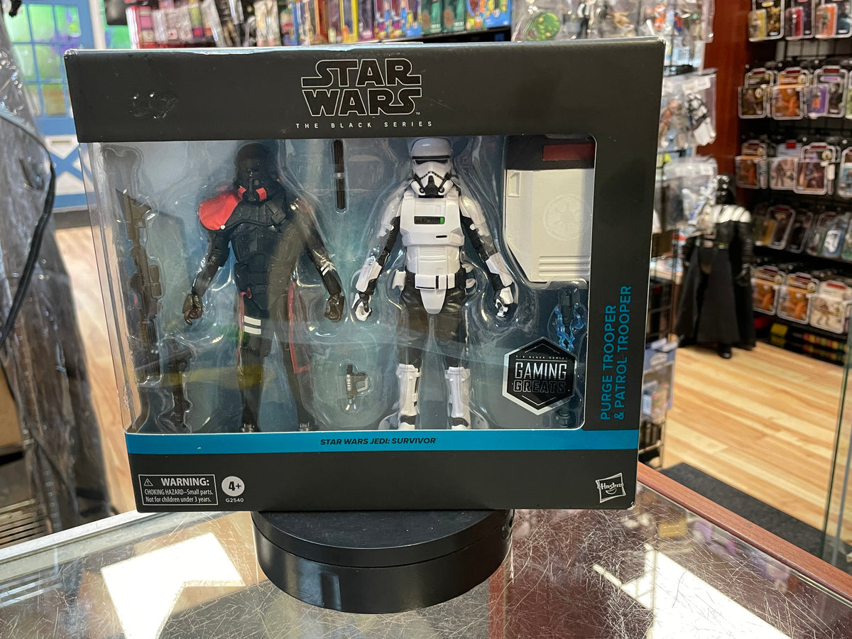 Purge Trooper & Patrol Trooper (Star Wars Black Series, Hasbro) **SEALED**