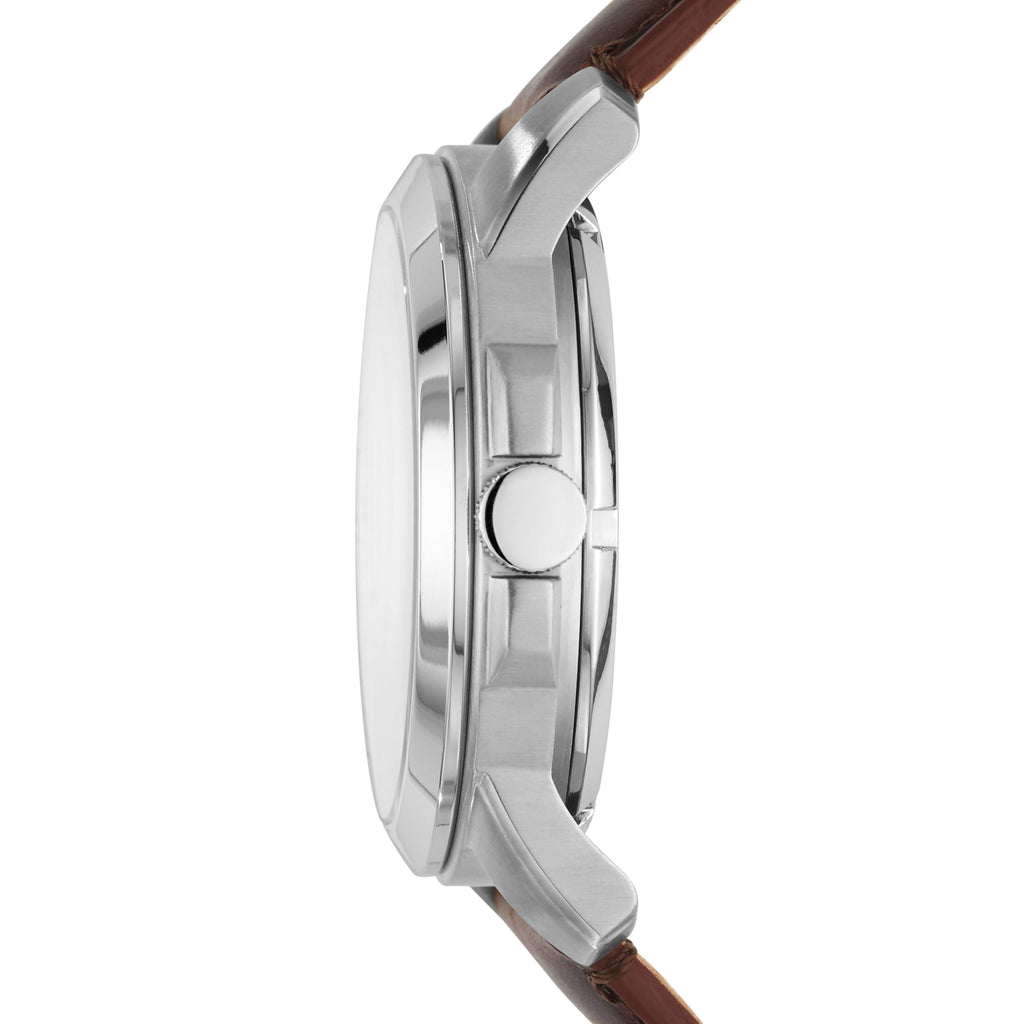 Fossil Men's Grant 45mm Automatic, Stainless Steel Watch
