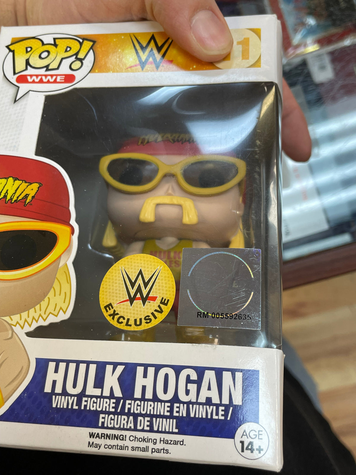 Hulk Hogan #11 (Funko Pop, WWE) SHOP EXCLUSIVE