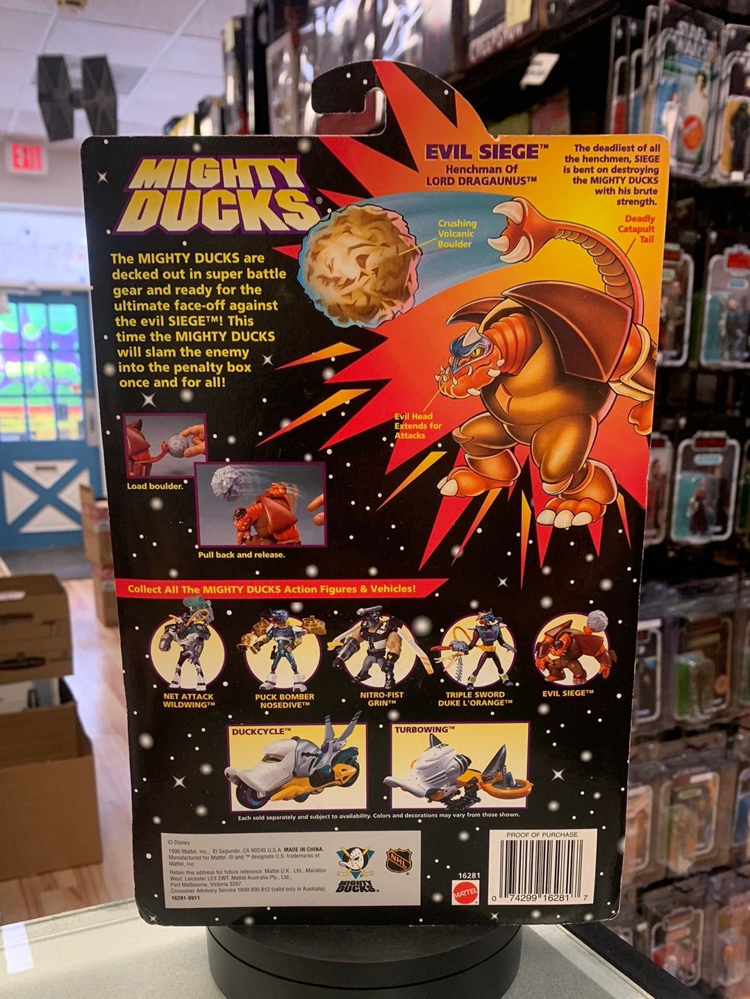 Evil Siege 0516 (Vintage Mighty Ducks, Mattel)