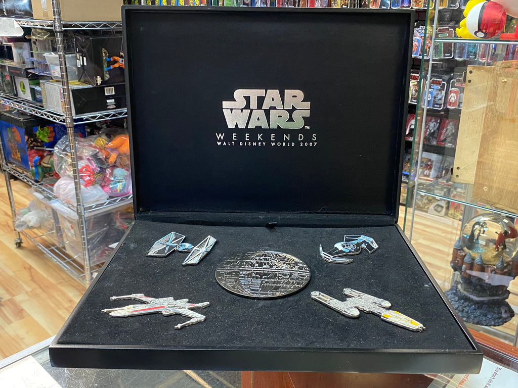 Star Wars Weekend 2007 DeathStar Set (Disney, Pin Traders) LE 500