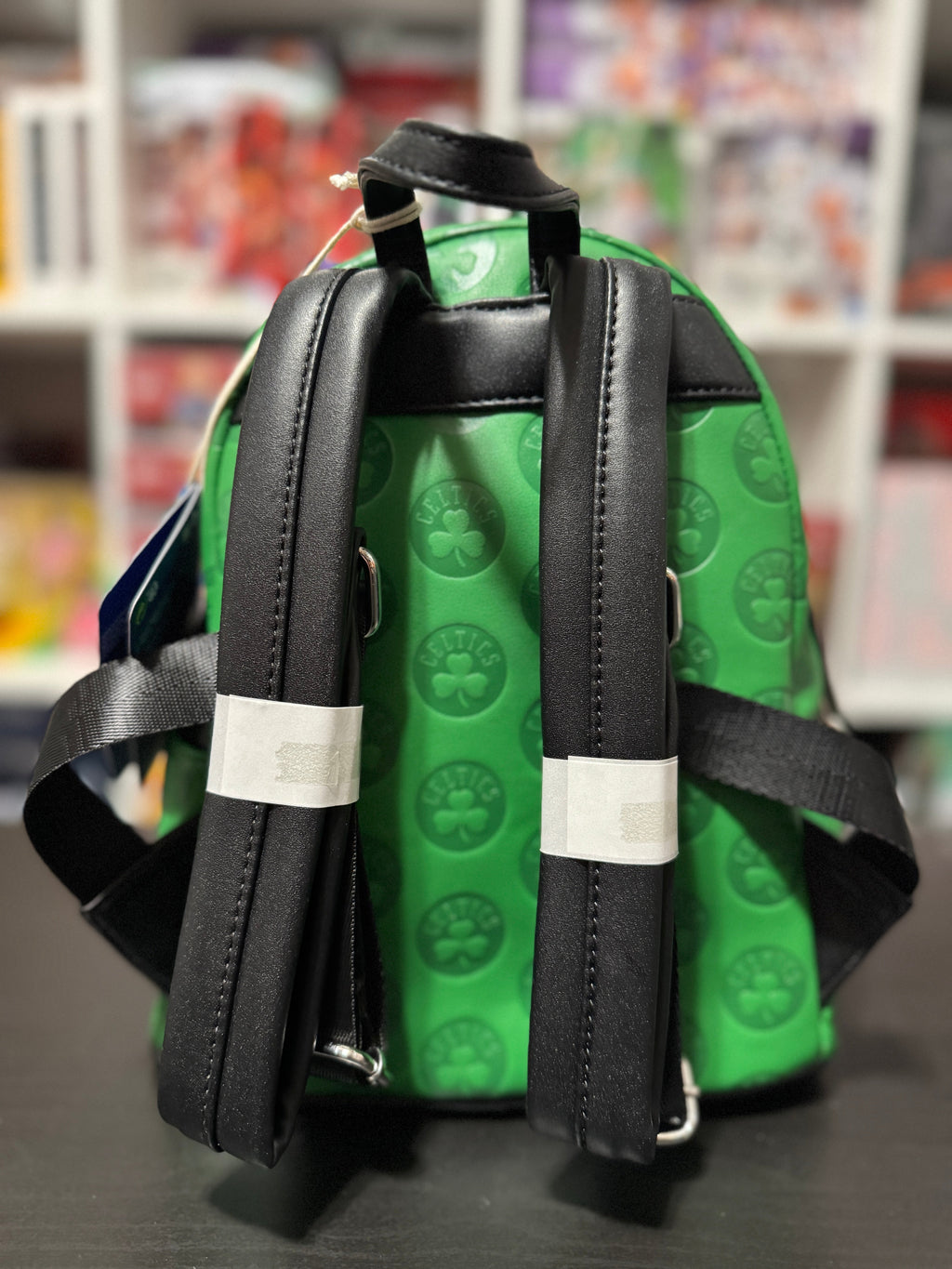 NBA Boston Celtics Debossed Logo Mini Sports Backpack by Loungefly