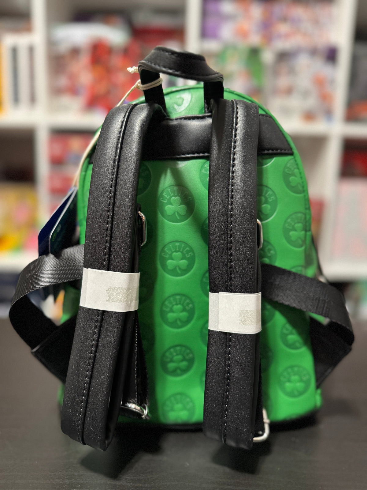 NBA Boston Celtics Debossed Logo Mini Sports Backpack by Loungefly