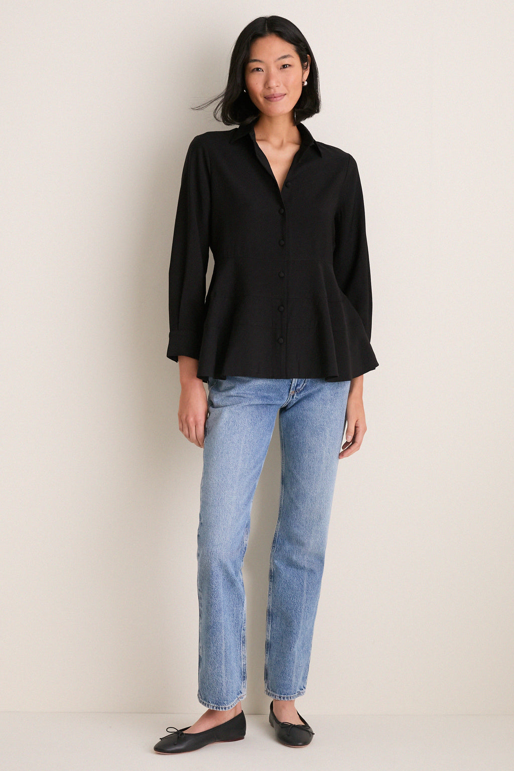 Black Ashlen Blouse