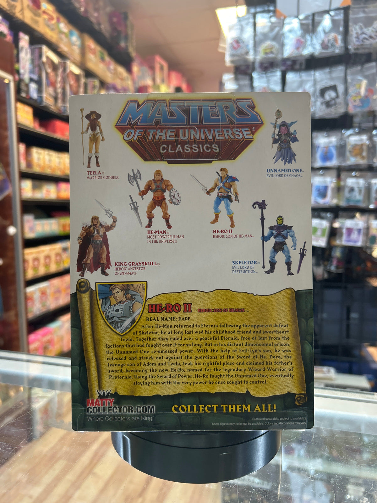 He-Ro II (Mattel, Classics, MOTU) **SEALED**