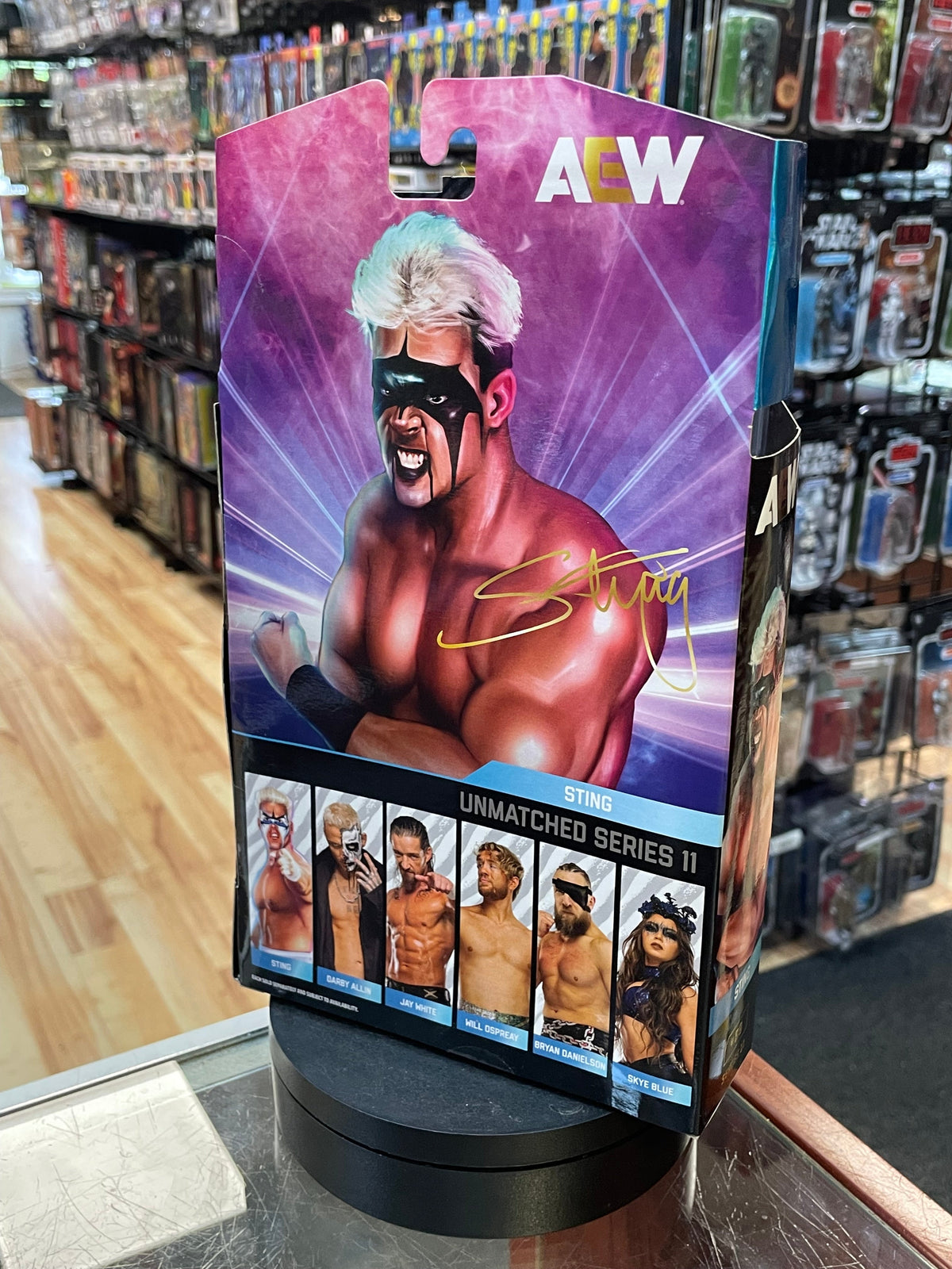 Luminaries Sting Chase (AEW, Jazwares) SEALED