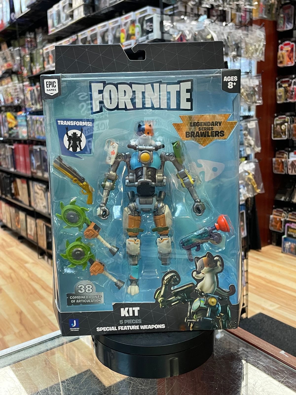 Kit Legendary Series Brawlers (Fortnite, Epic Games, Jazwares) SEALED