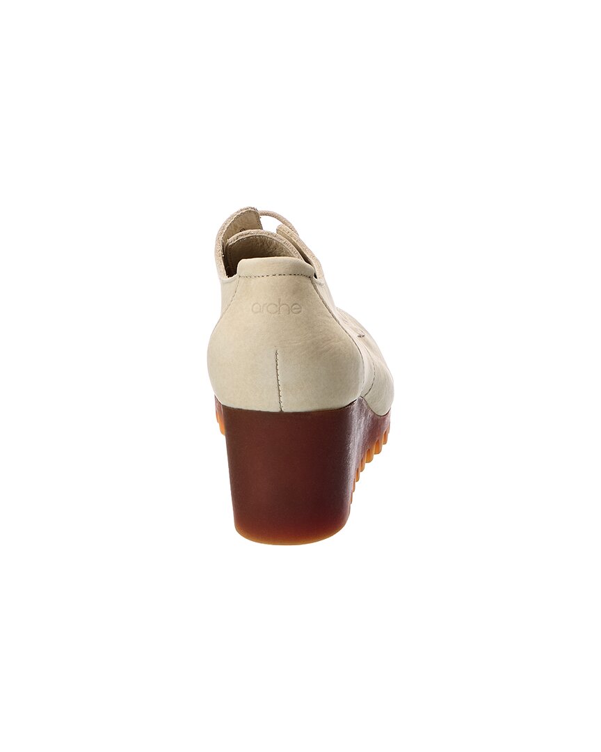 Arche Larrow Leather Wedge Sneaker
