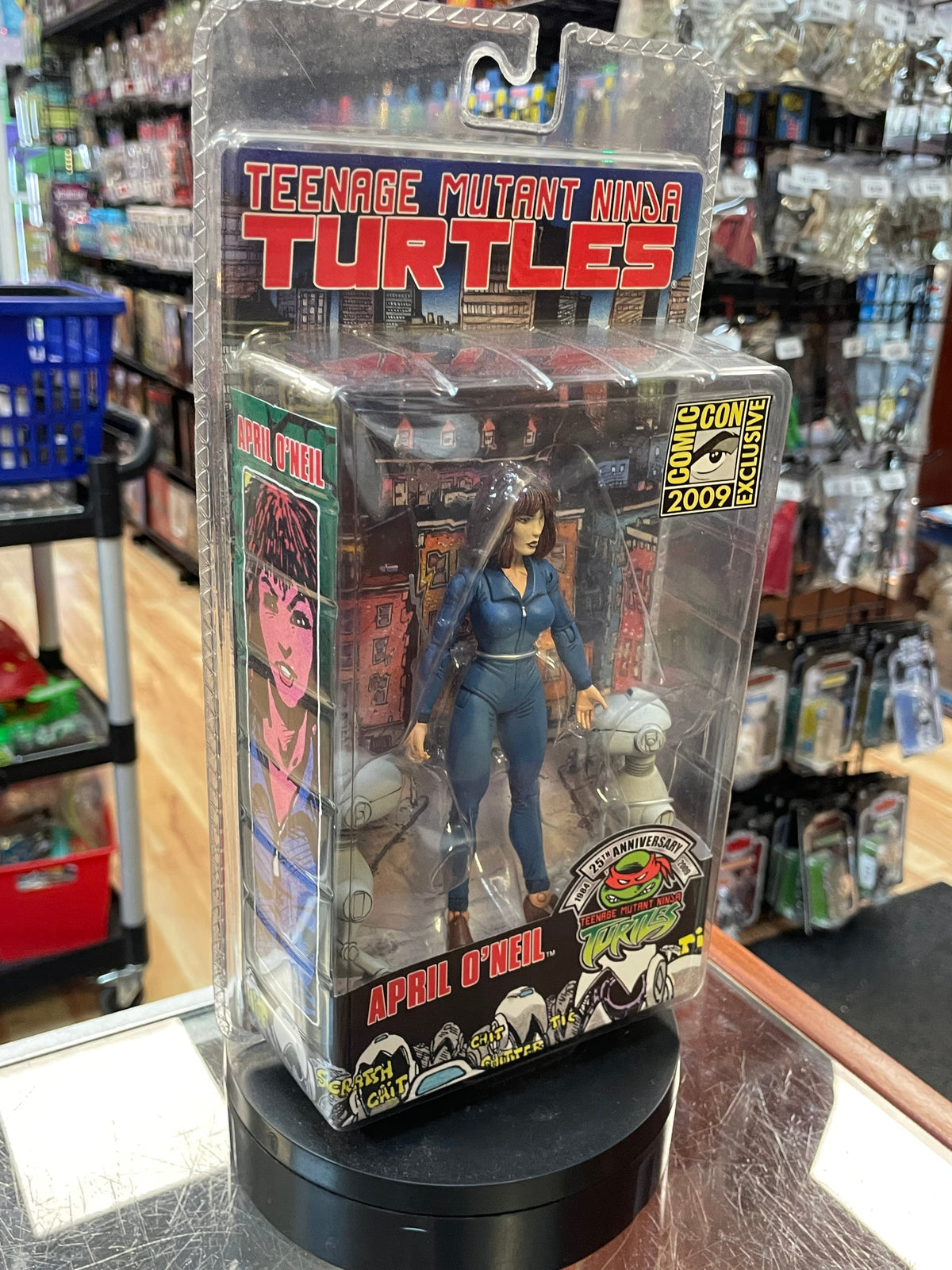 April O’Neil Mirage 2009 SDCC Exclusive (TMNT Teenage Ninja Turtles, Neca) SEALED