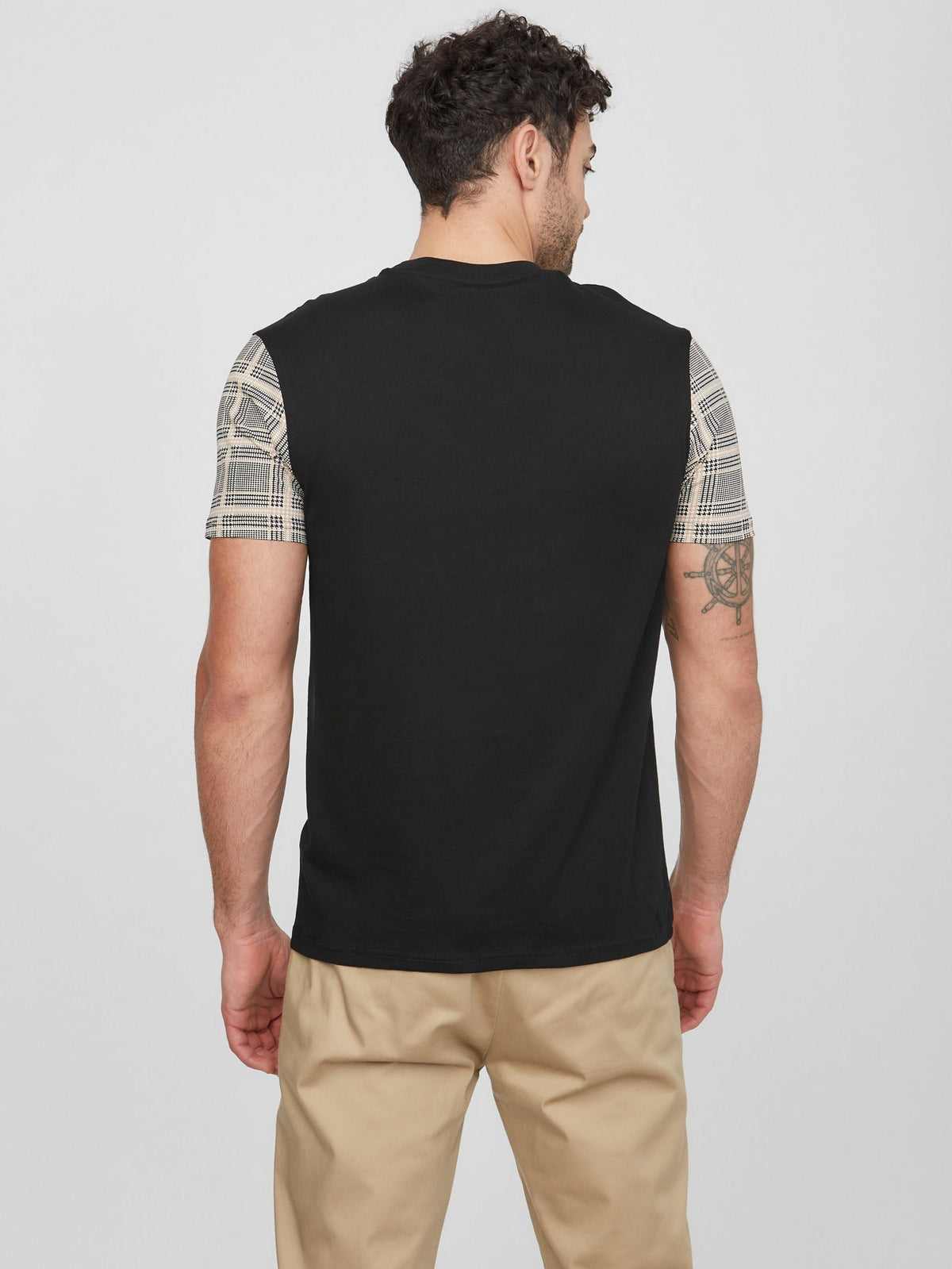 Kinto Plaid Tee