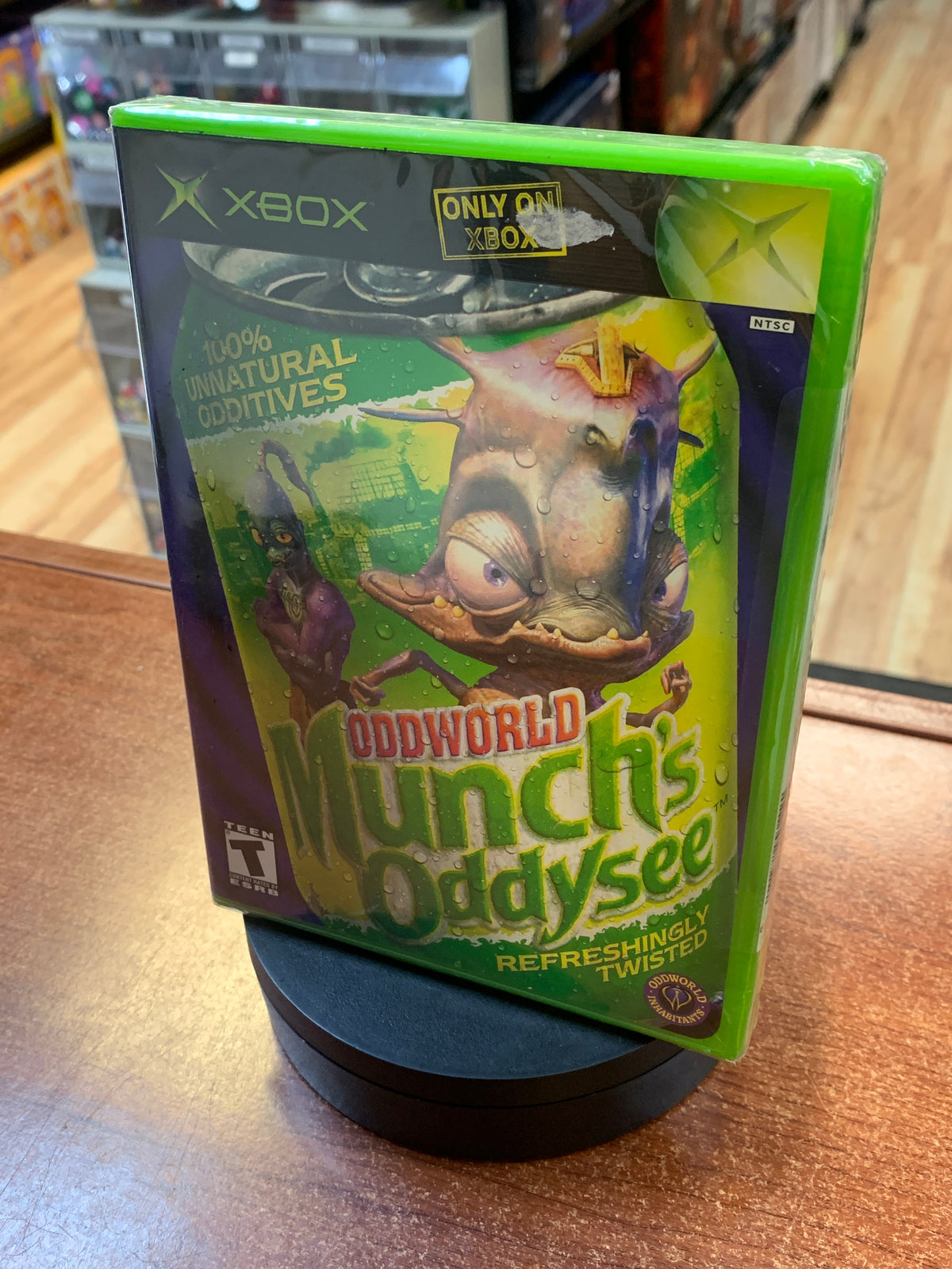 Oddworld Munch's Oddysee (Microsoft XBOX, Video Games) ** SEALED**