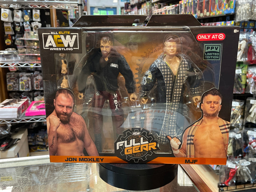 Full Gear: Jon Moxley & MJF  (AEW Unmatched Collection, Jazwares) SEALED