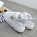 Womens Minimalist Versatile Platform Sneakers