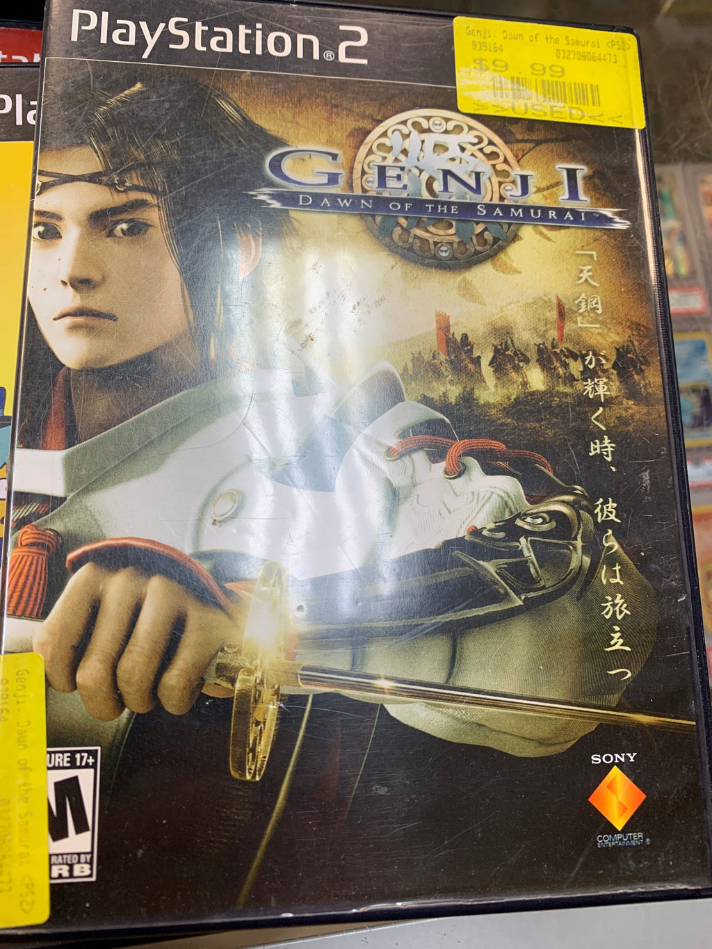 Genji Dawn of the Samurai (Sony Playstation PS2, Video Games) **TESTED**