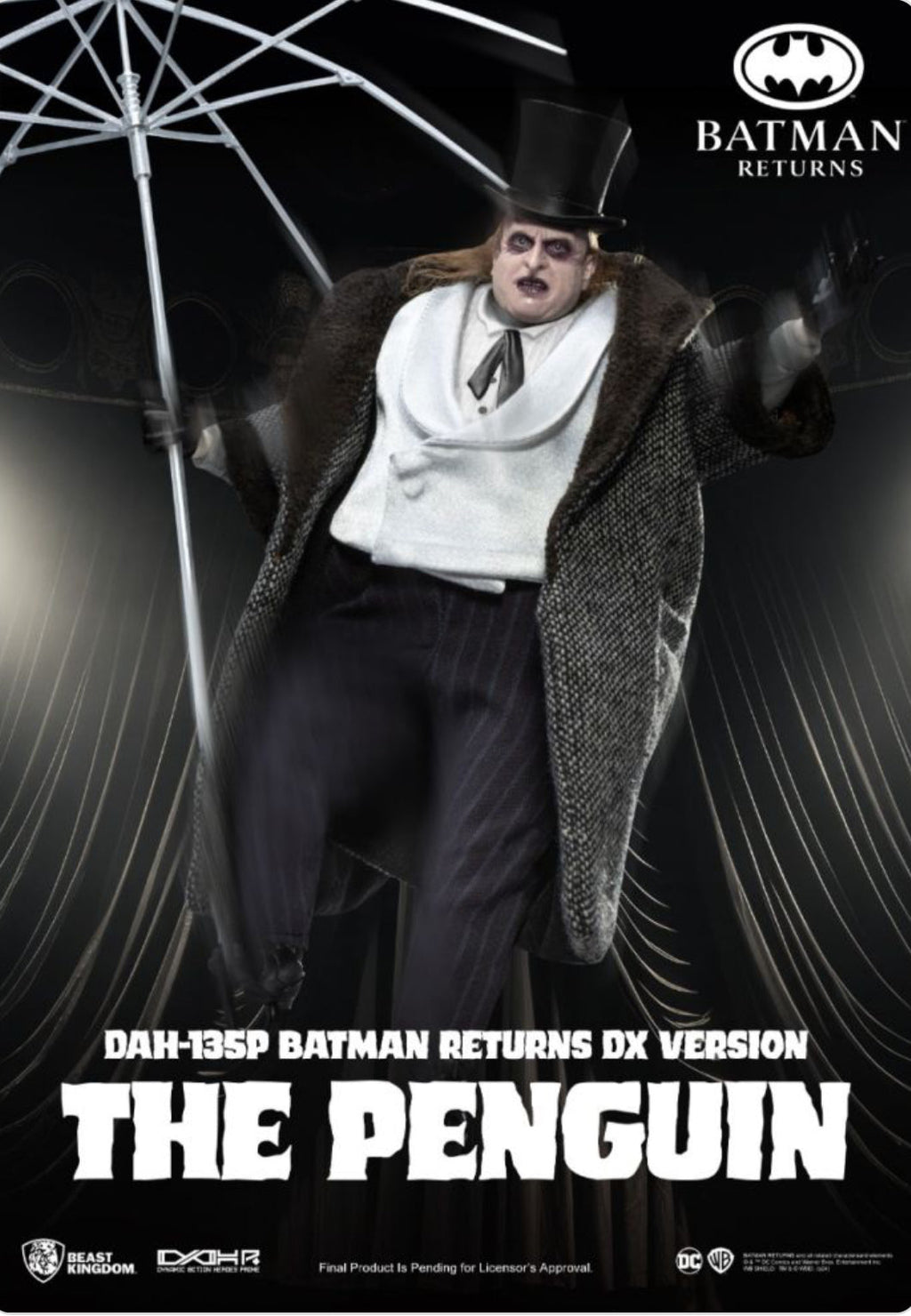 Batman Returns The Penguin Dynamic Action Figure Deluxe Version by Beast Kingdom