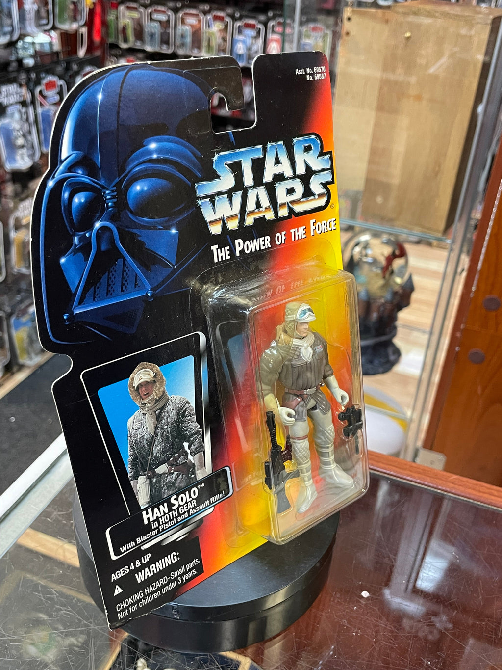 Han Solo In Hoth Gear (Vintage Star Wars, The Power of the Force) SEALED