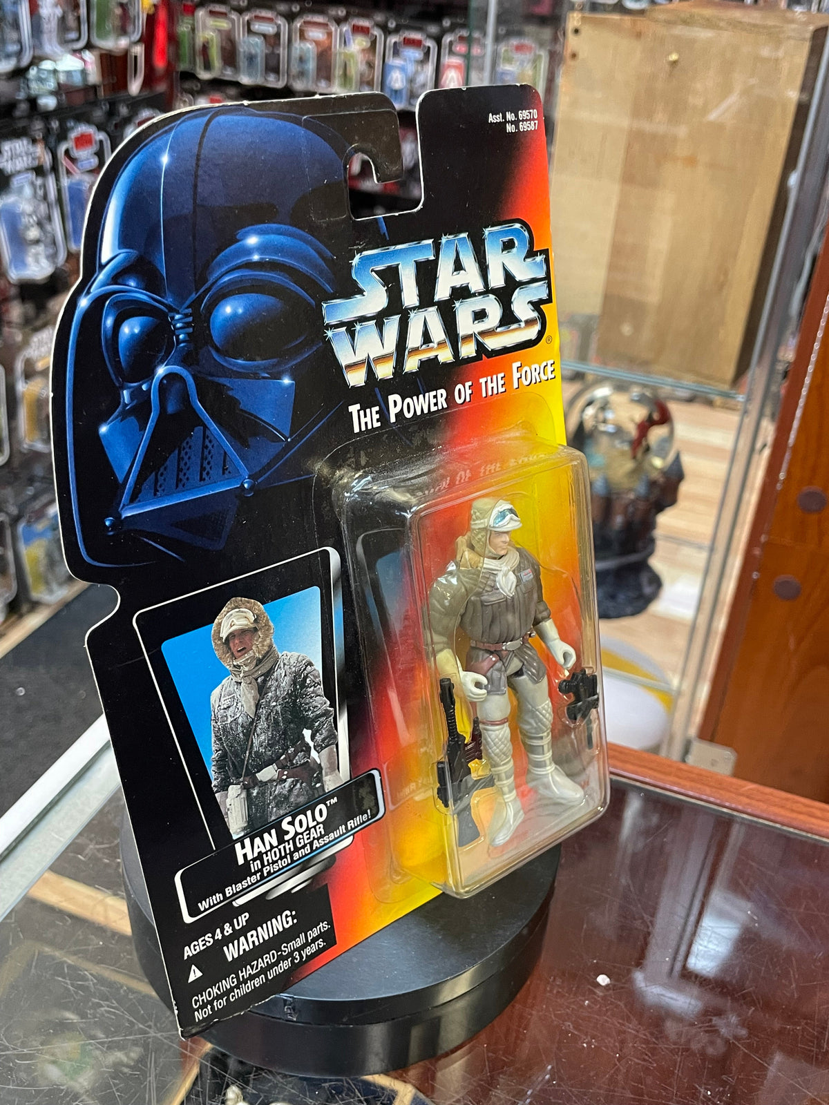 Han Solo In Hoth Gear (Vintage Star Wars, The Power of the Force) SEALED