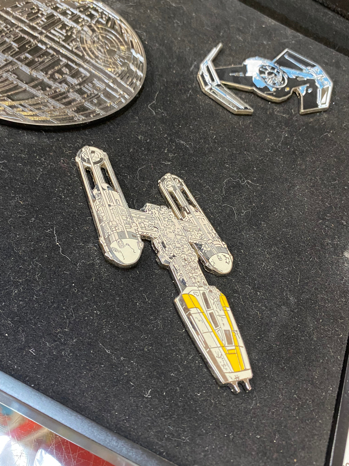 Star Wars Weekend 2007 DeathStar Set (Disney, Pin Traders) LE 500