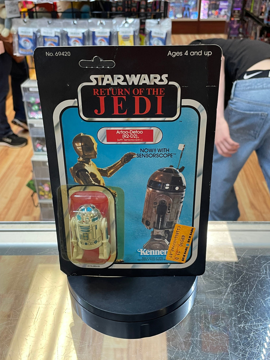 Sensorscope R2-D2 ROTJ 77 (Vintage Star Wars, Kenner) **SEALED**