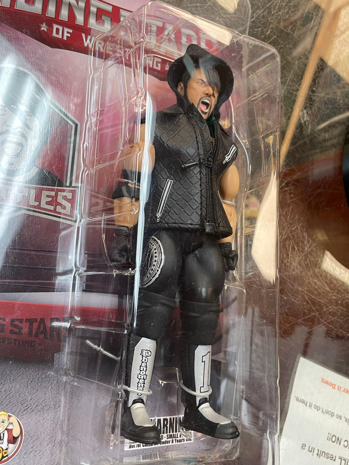 AJ Styles -Black-  (Rising Stars of Wrestling, Figures Toy Company) **SEALED**