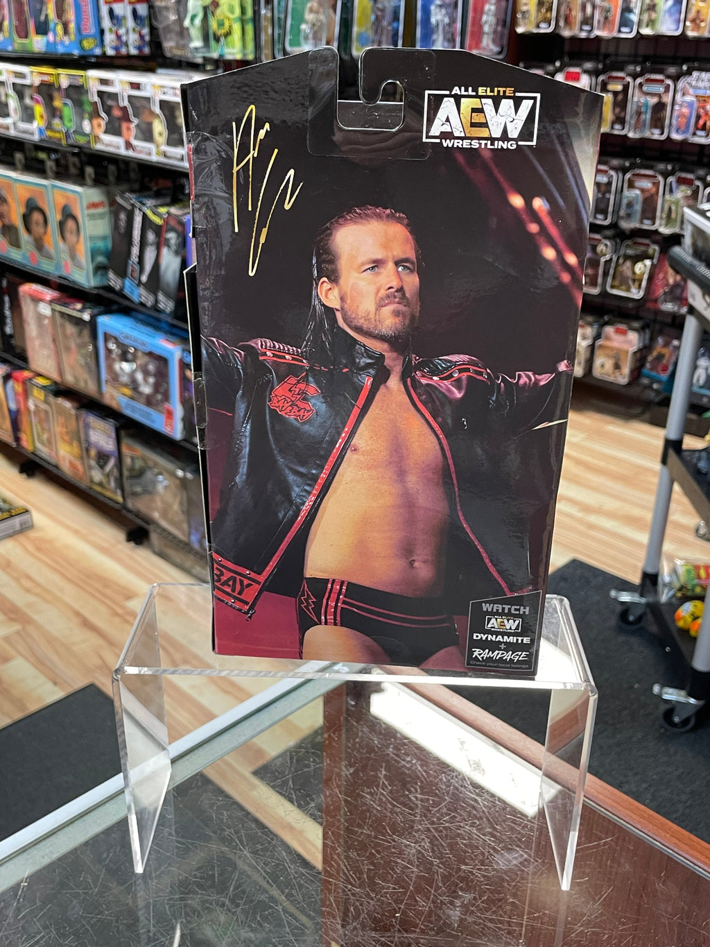 Adam Cole Unrivaled (AEW Wrestling, Jazwares) **SEALED**
