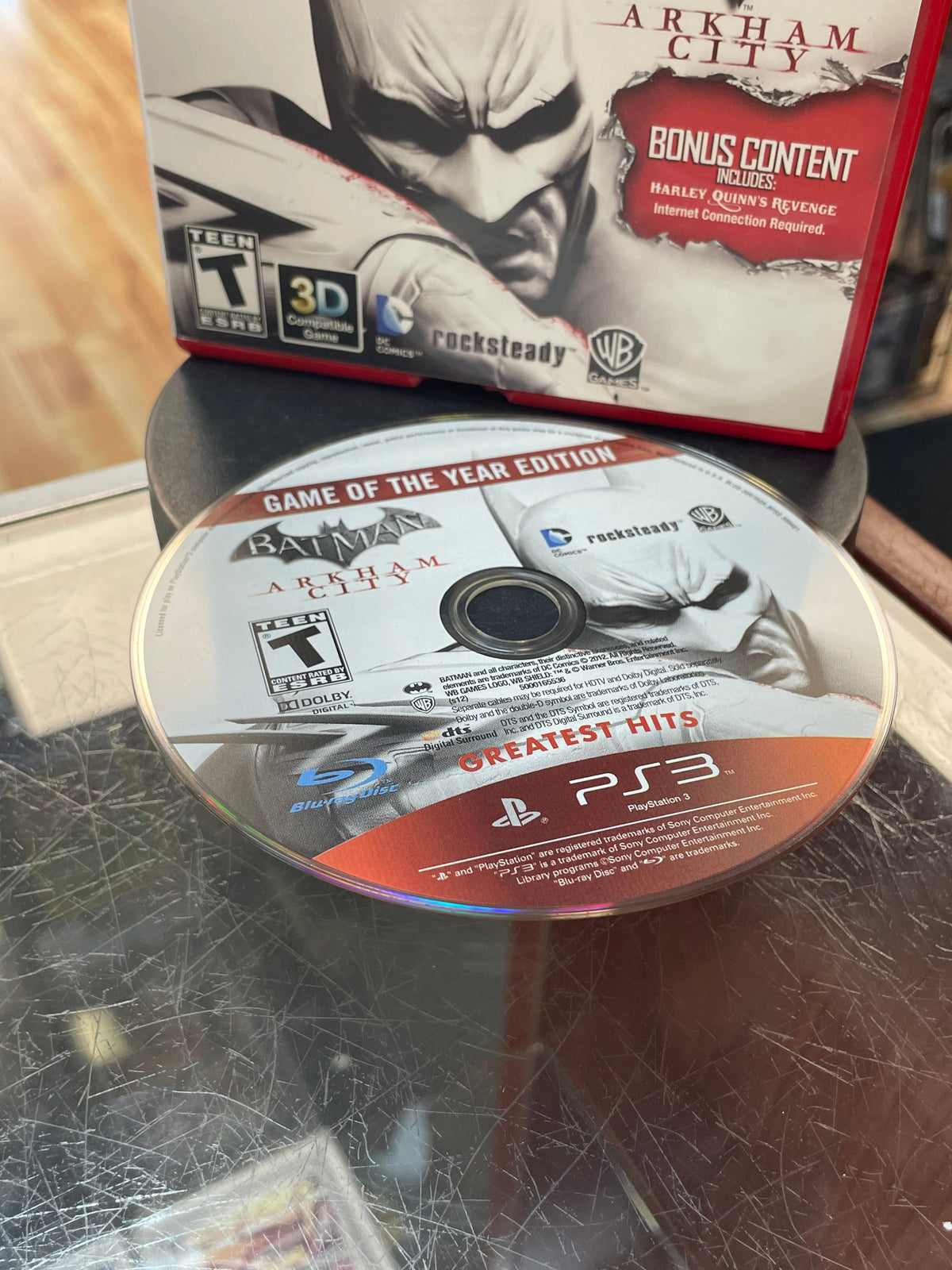 Batman Arkham City GOTY (Sony Playstation PS3, Video Games) **TESTED**