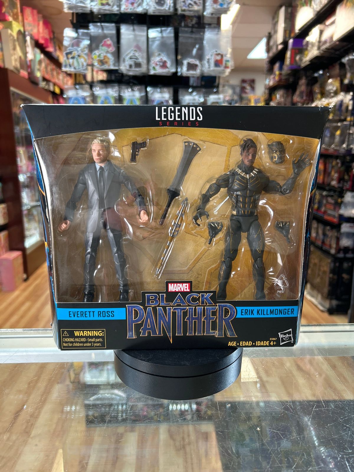 Killmonger & Everett Ross (Marvel Legends, Hasbro) *SEALED*