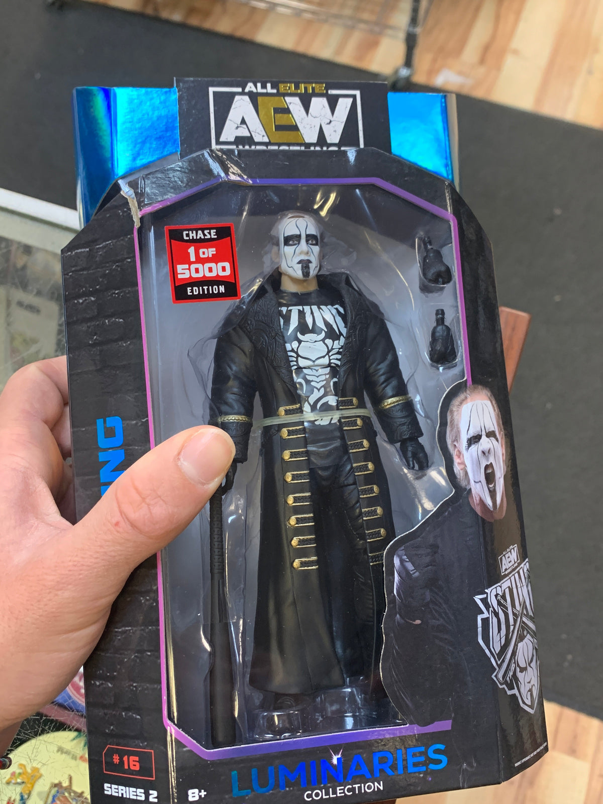 Sting Chase #09 Luminare (AEW All Elite Wrestling, Jazwares) **SEALED**
