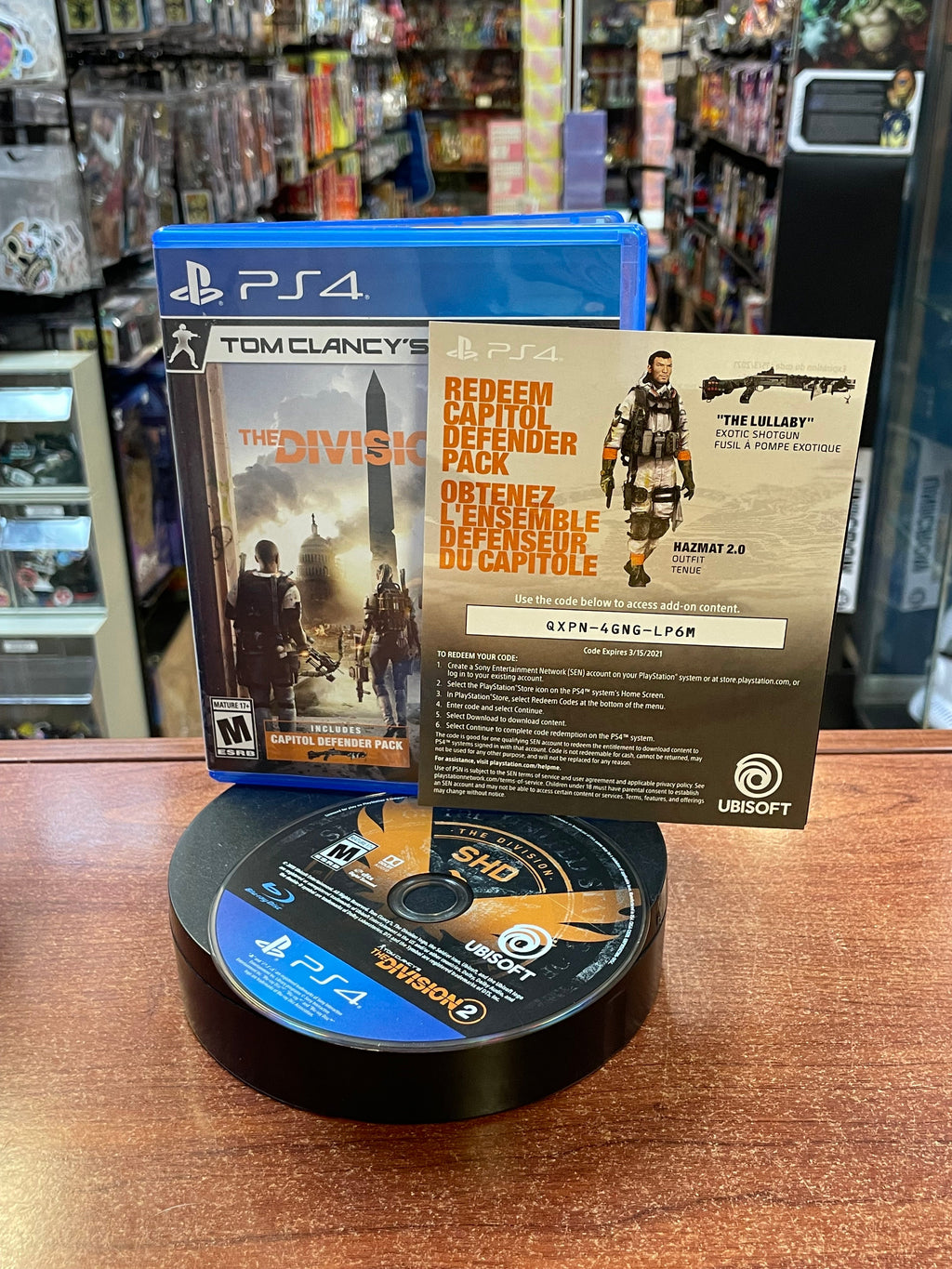 Tom Clancy The Division 2 (Sony Playstation PS4, Video Games) **TESTED**