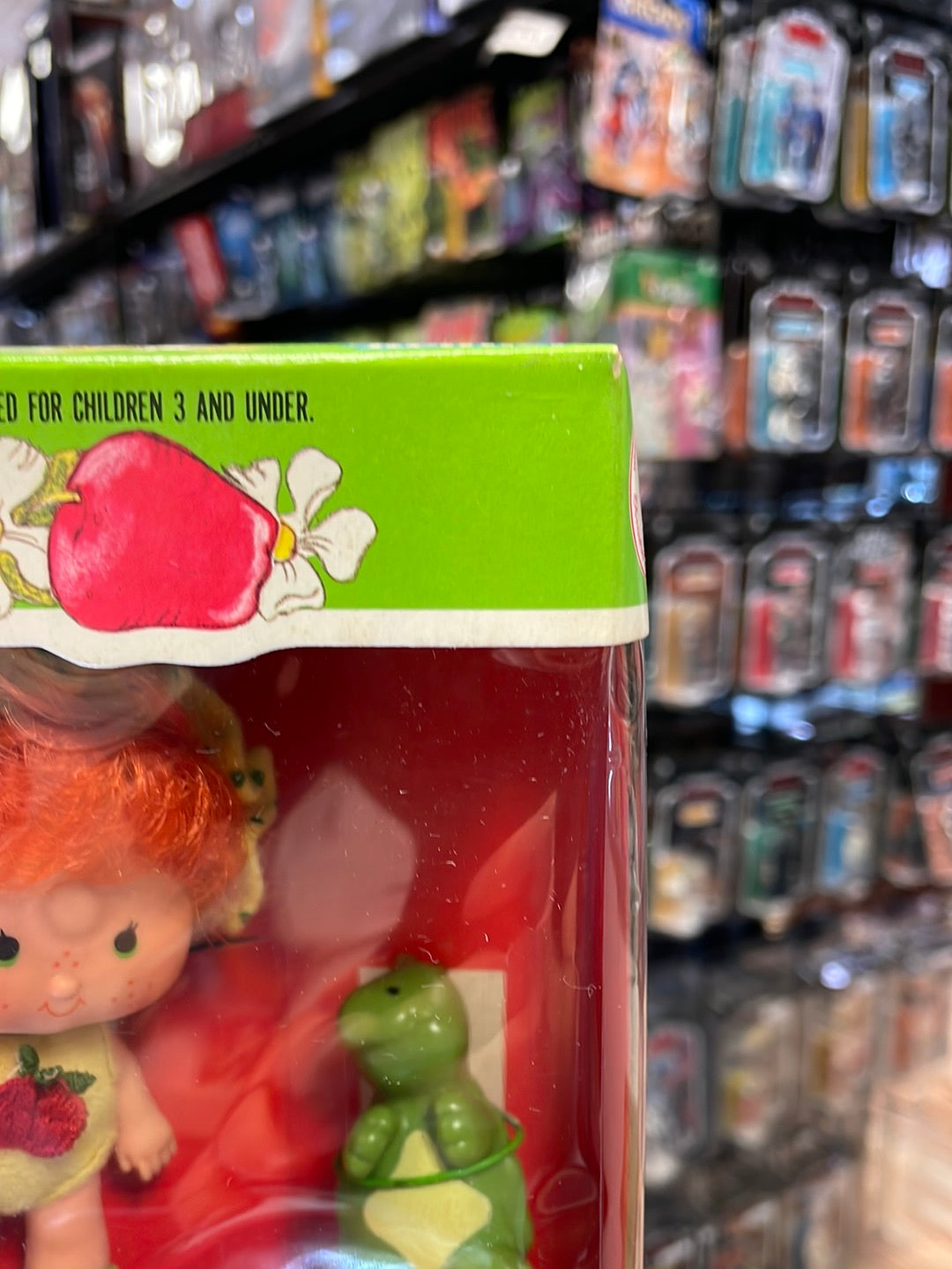 Apple Dumplin with Tea Time Turtle (Vintage Strawberry Shortcake, Kenner) Sealed