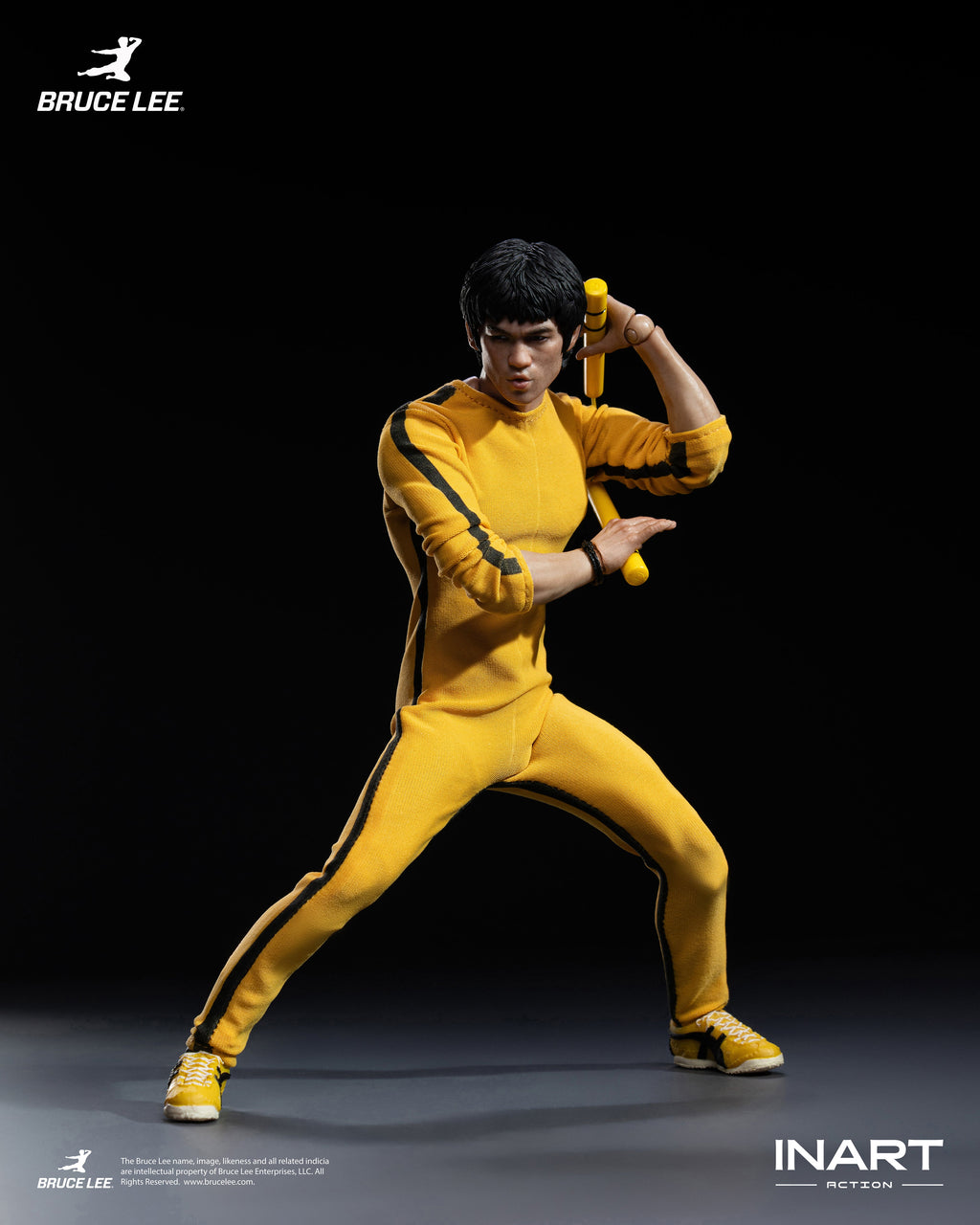 Game of Death (1978): Bruce Lee (Yellow Jumpsuit) 1/12 Action Figure