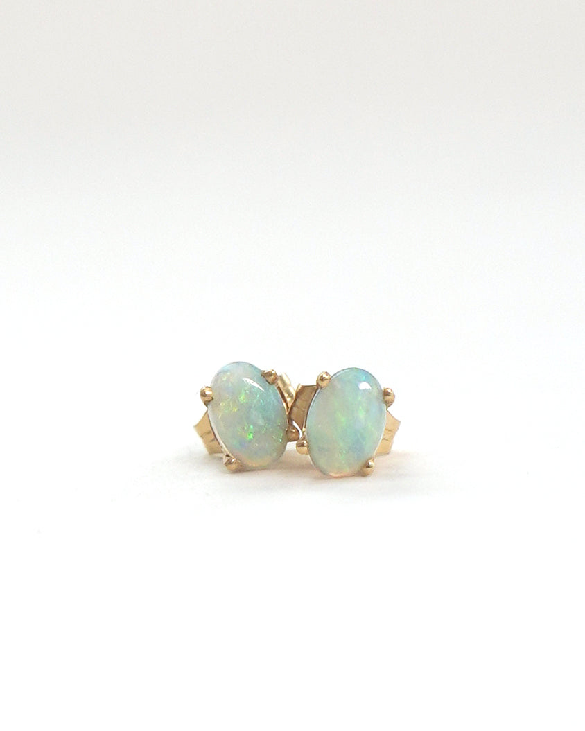 14k Gold x Opal Earrings