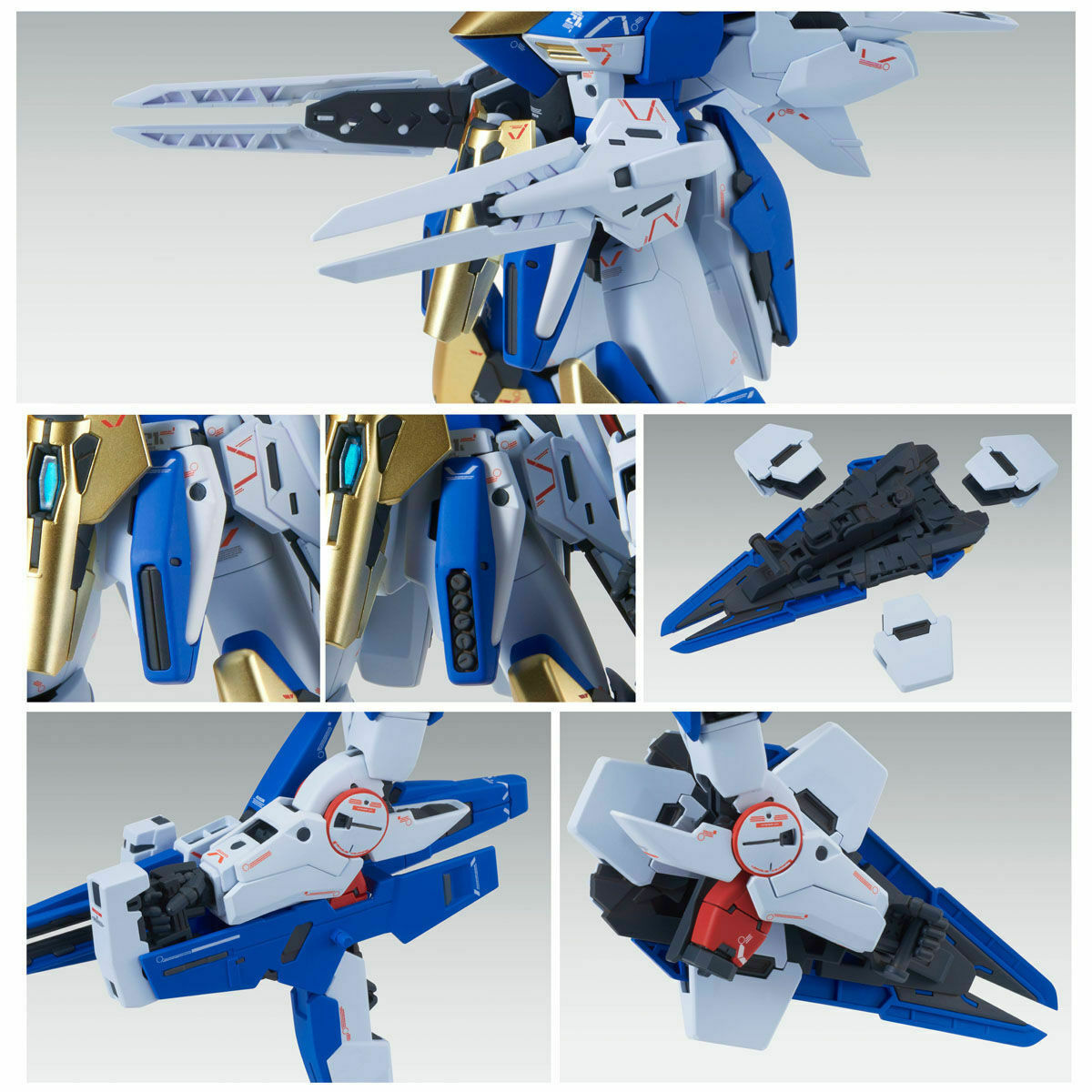 BANDAI MG 1/100 V2 Assault-Buster Gundam ver.Ka Complete JAPAN OFFICIAL