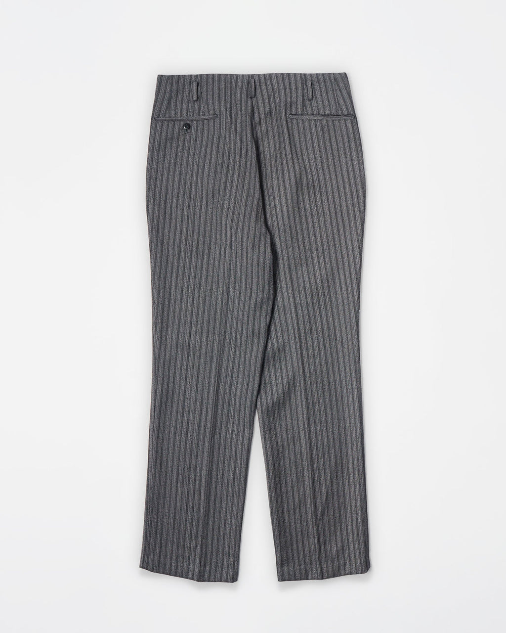 1960’s Stripe Wool Trousers / Size: 32