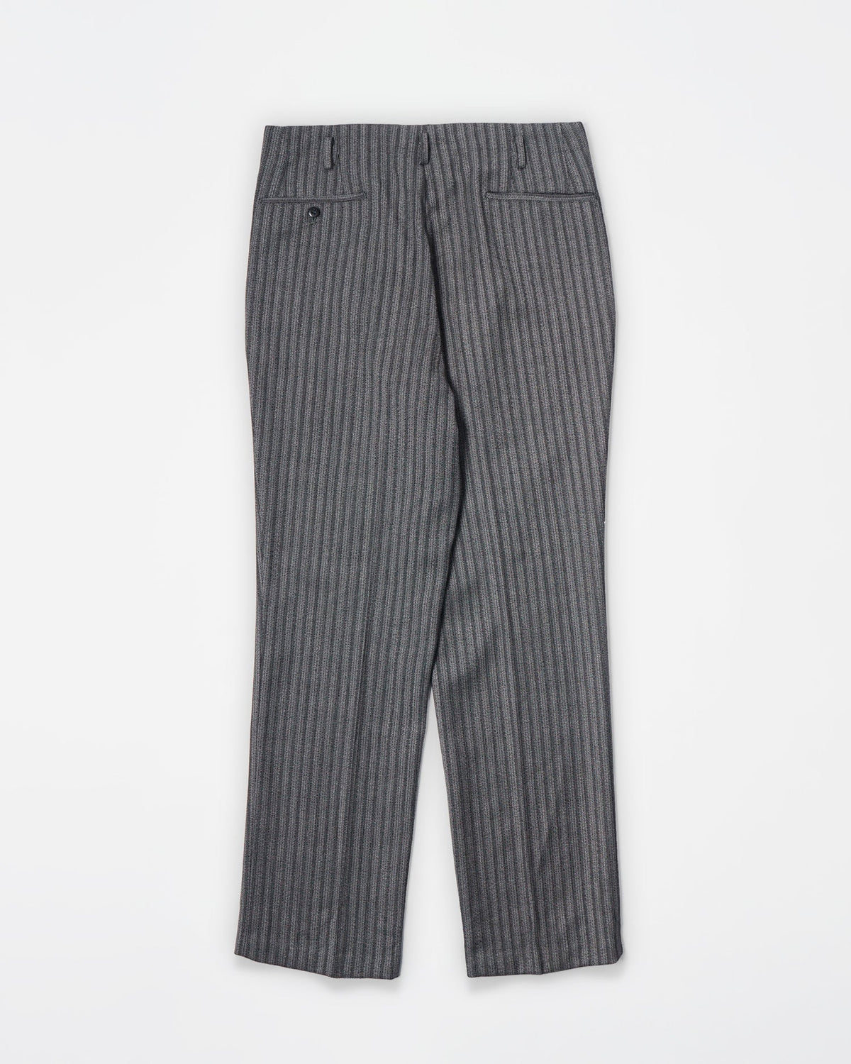 1960’s Stripe Wool Trousers / Size: 32