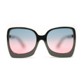 Victoria Oversized Square Tinted Sunglasses