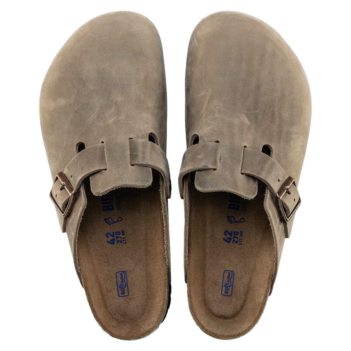 Birkenstock Boston BS Tobacco Brown  1018147 Men's