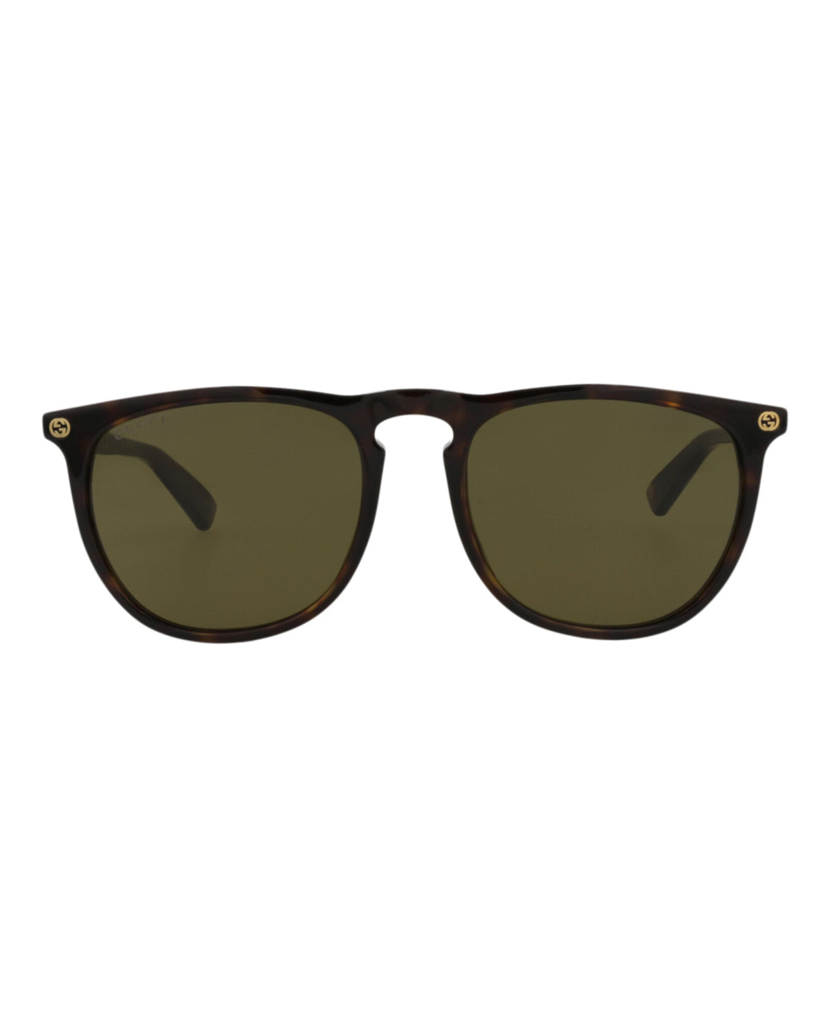 Round-Frame Acetate Sunglasses