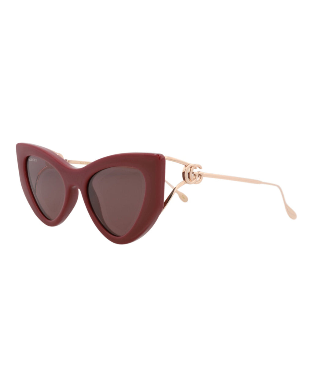 Cat Eye-Frame Injection Sunglasses