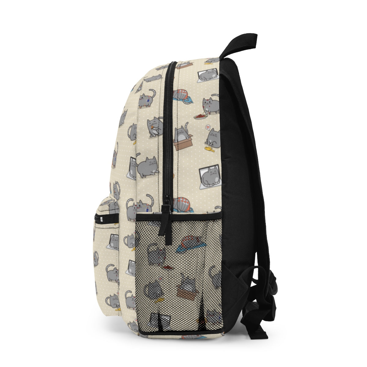 Milton the Cat Pattern Backpack
