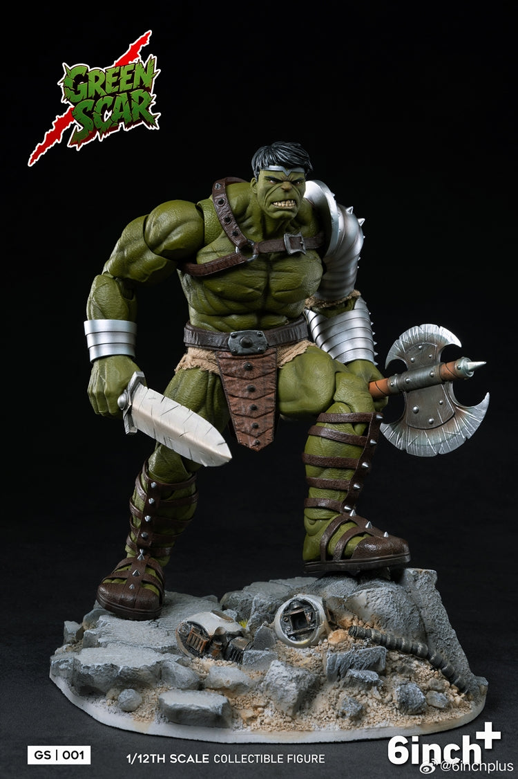 6inchplus 1/12 GREENSCAR
