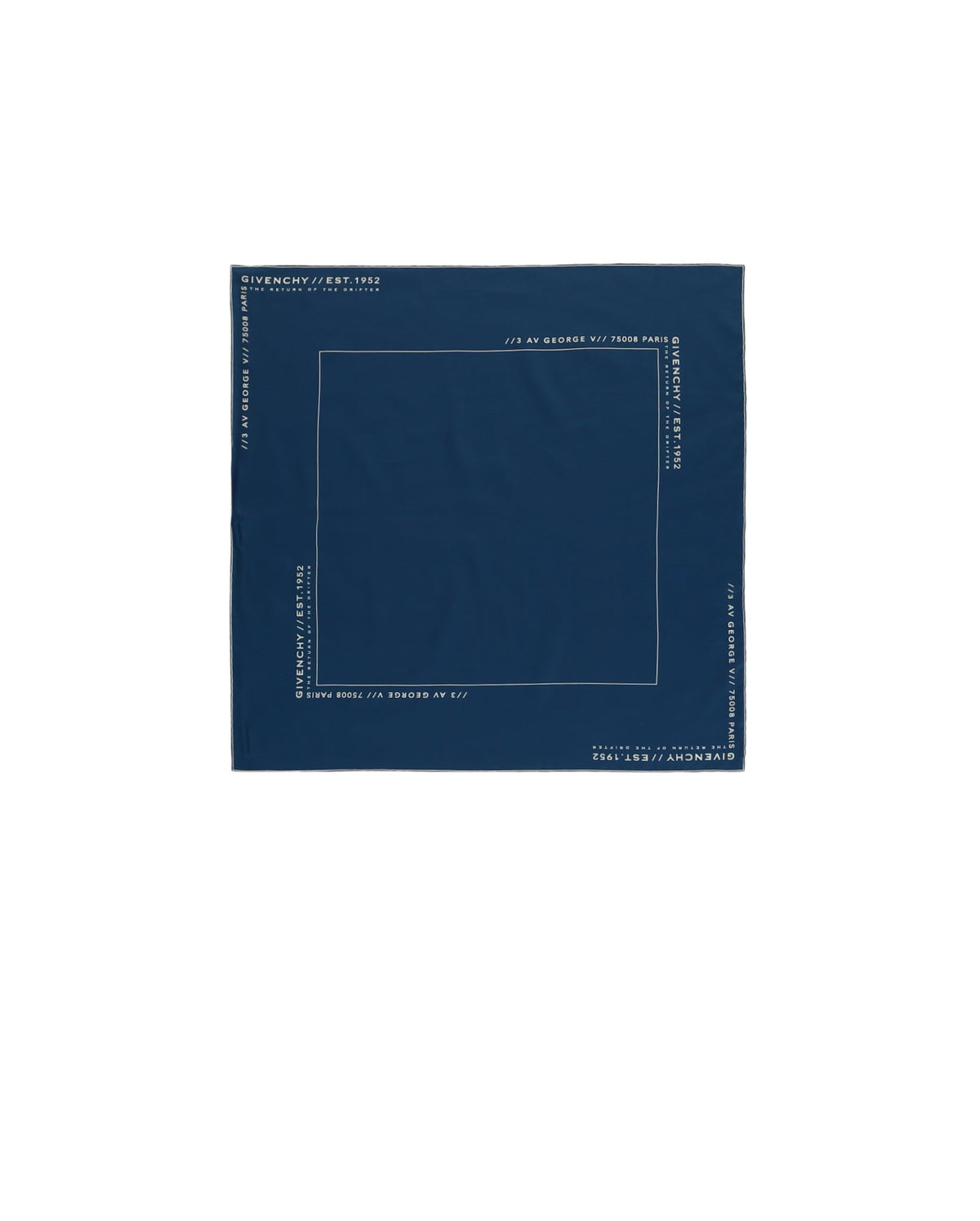 Address Logo Silk Scarf