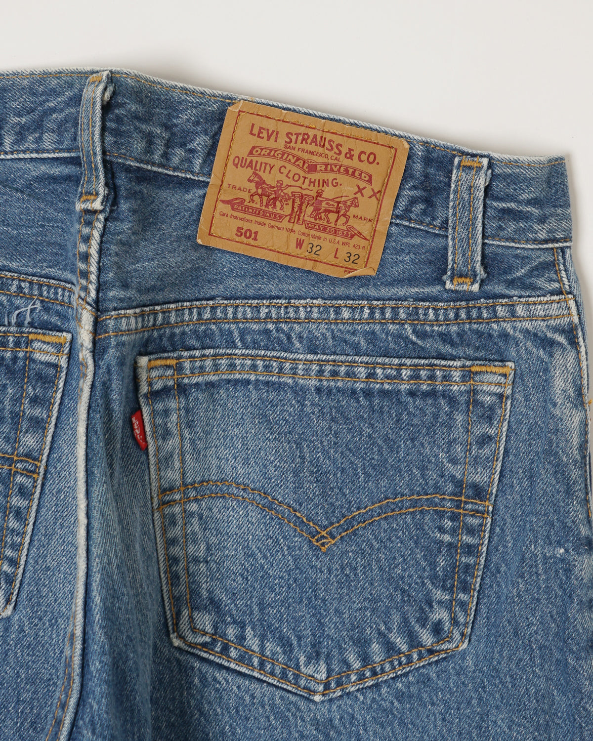 501 Straight Fit Denim Pants / size: 31
