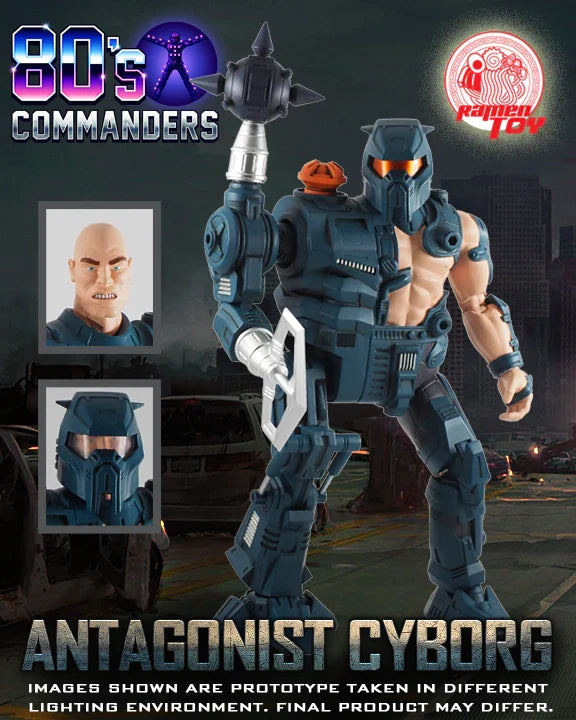 80s Commander Antagonist Cyborg (ORIGINAL Version)