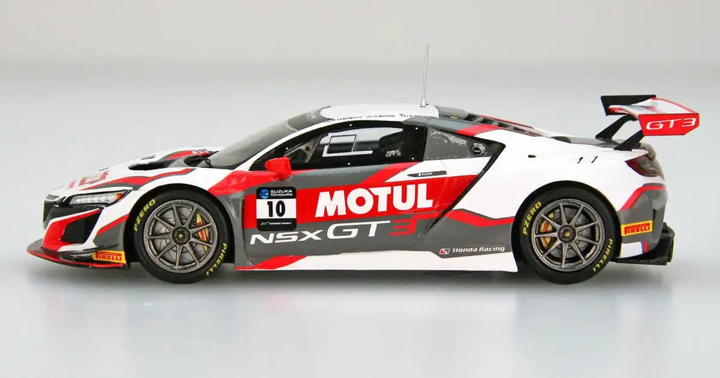 1/43 本田车队 Motul Nsx Gt3 铃鹿 10 小时耐力赛 2018 10号车