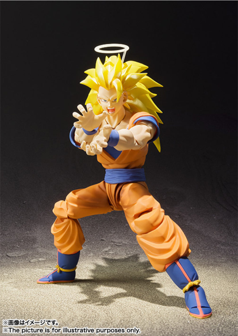 S.H. Figuarts Super Saiyan 3 Son Goku (Reissue) Tamashii Nations by Bandai