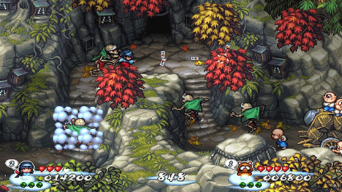 Kiki Kaikai - Pocky and Rocky : The Mystery of The Black Cloak - PS4
