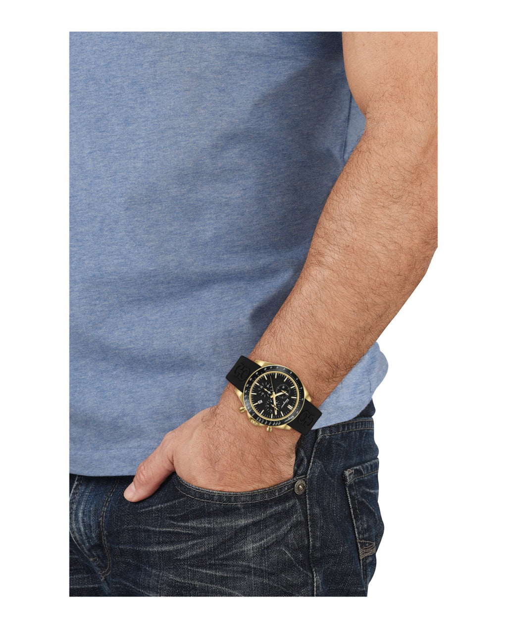 Urban Chrono Silicone Watch