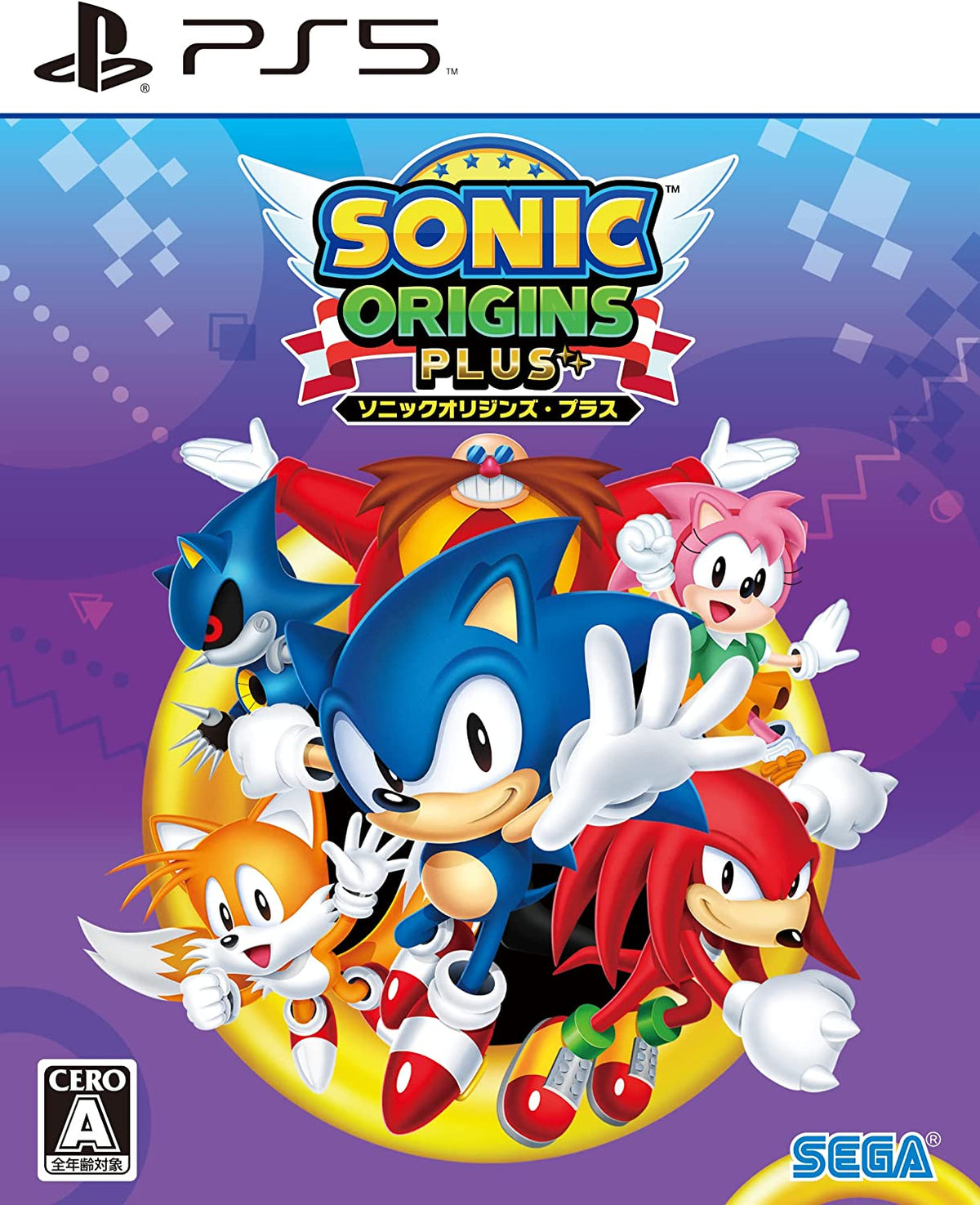 Sonic Origins Plus DX Pack Ebten Limited PS5 - T-Shirt - Acrylic Stand - Towel - Cover - Artbook