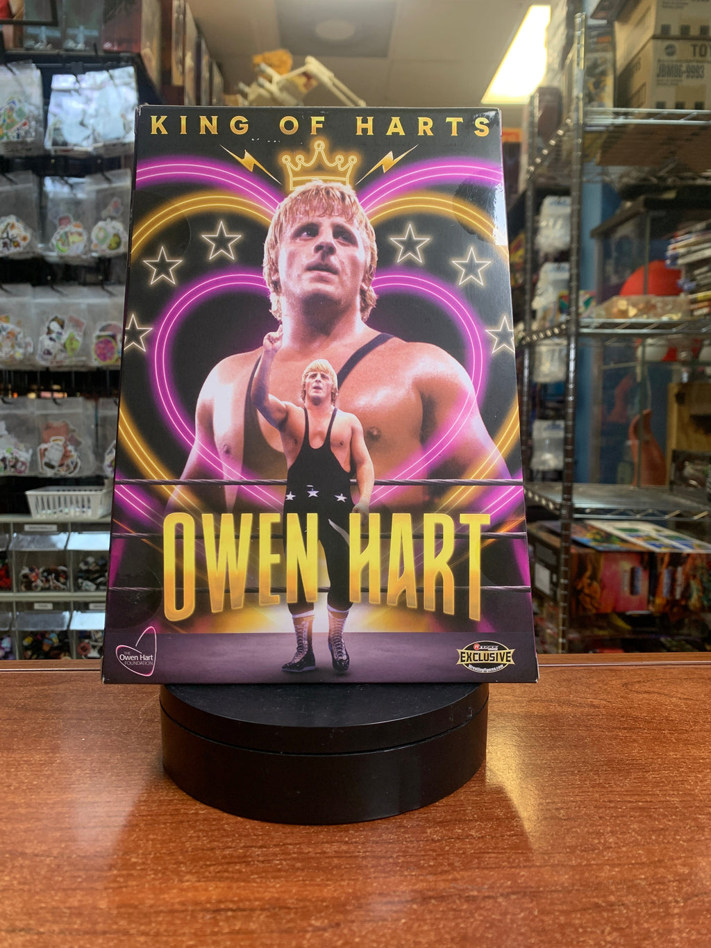 Owen Hart #103 (All Elite Wrestling AEW, Jazwares) **SEALED**